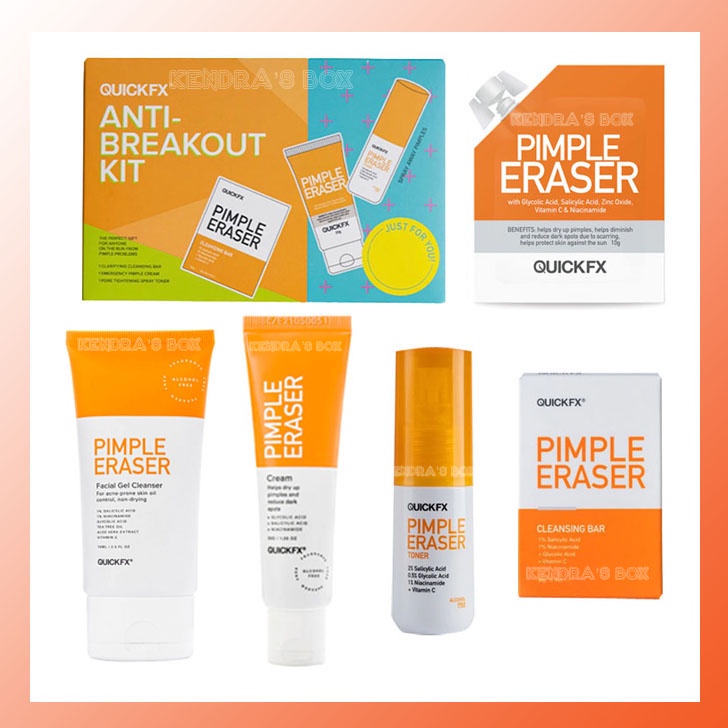 Quickfx Pimple Eraser (Cream / Toner / Soap / Set) Shopee Philippines