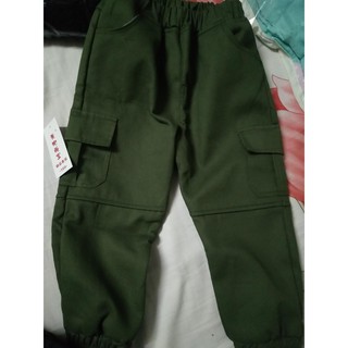 boys green cargo pants