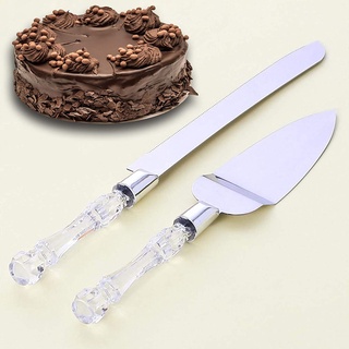 Pizza knife hob household stainless steel cake knife cutting pizza knife shovel set 3-piece set #2