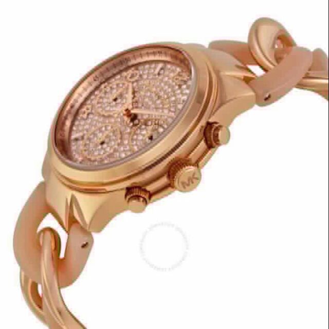 mk twisted rose gold