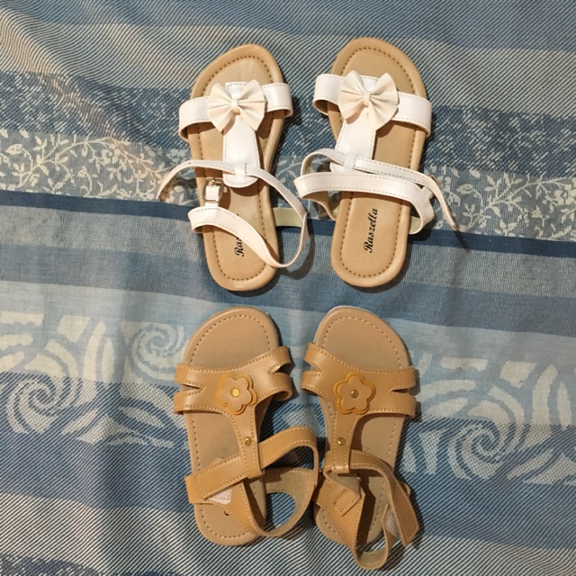 tan baby girl sandals