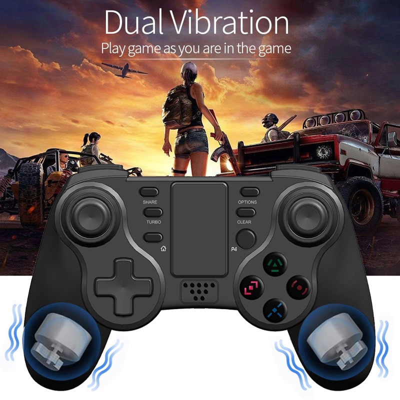 2 ps4 controllers on pc bluetooth