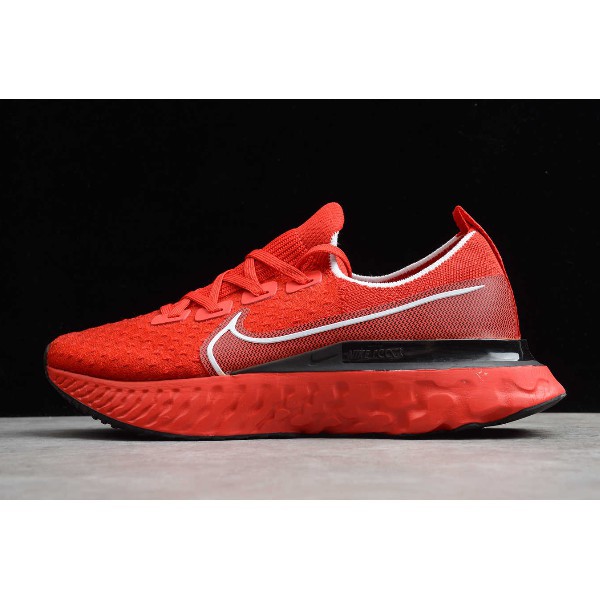 nike react infinity run flyknit red