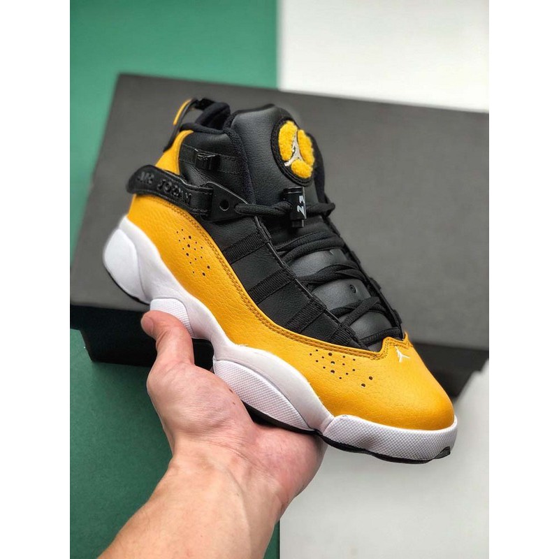 jordan six rings yellow