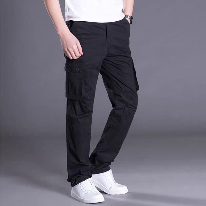 6 Pocket Cargo Pants For Men | Shopee Philippines