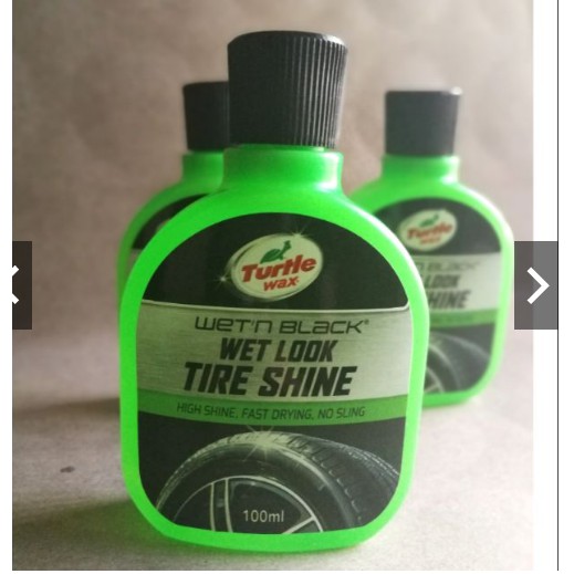 Turtle Wax WET LOOK TIRE SHINE 100mL Shopee Philippines