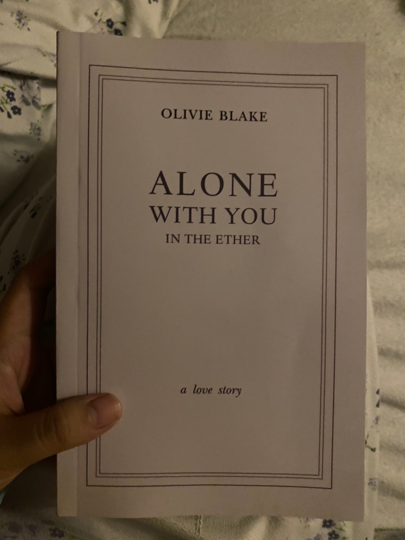 Alone With You In The Ether By Olivie Blake Shopee Philippines