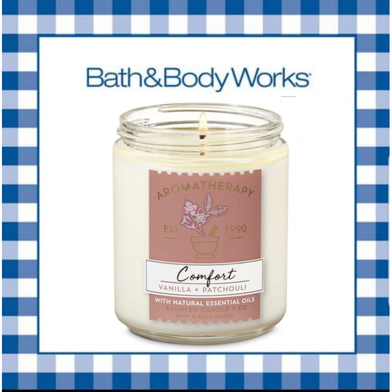 bath and body works comfort candle