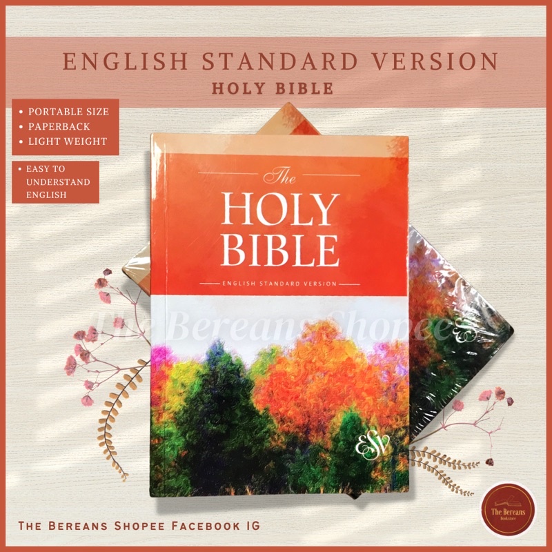 ESV Holy Bible (English Standard Version) Paperback - Portable Size ...