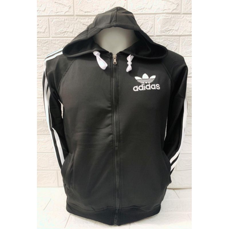Adidas Jacket with zipper#3802 | Shopee 