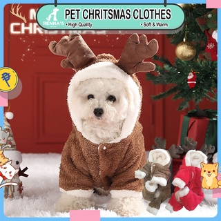 Renna's Dog Clothes For Christmas Clothes For Dog Pet Clothes Dog Costume For Dogs Cat Pet Costume