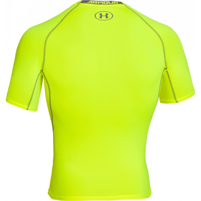 yellow under armour compression shirt