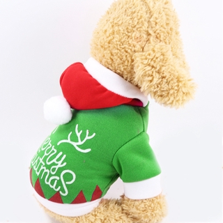 Christmas Dog Clothes Winter Pet Outfit Xmas Dog Coat Jacket Hoodie Cat Chihuahua Pomeranian Poodle Bichon Schnauzer Dog Costume #6