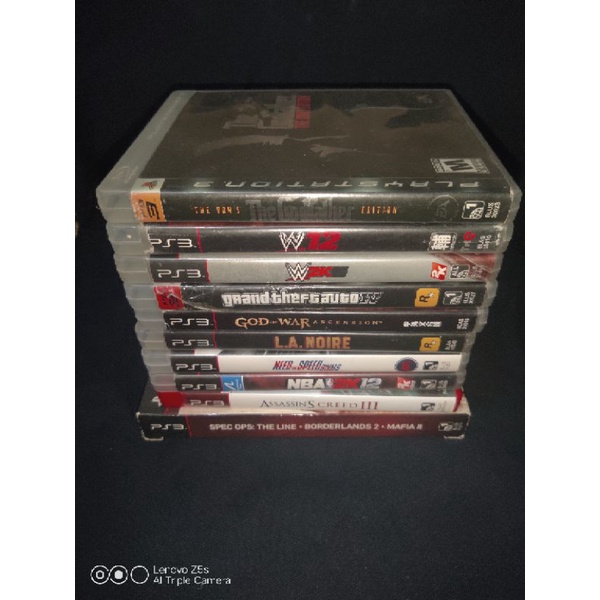 Playstation 3 CD Games Shopee Philippines