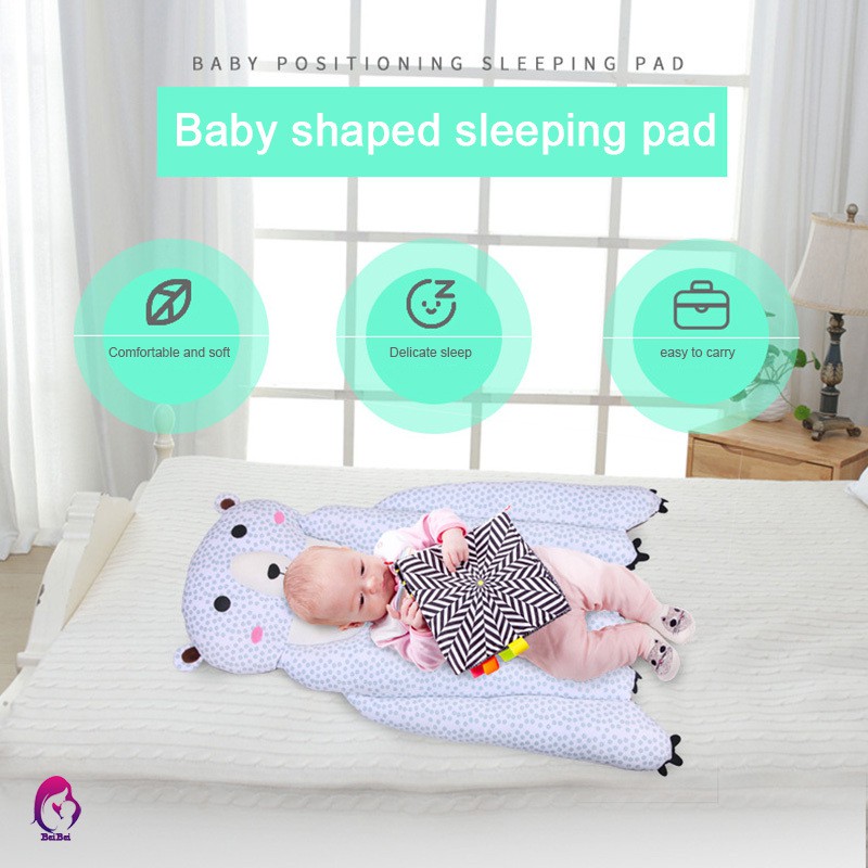 Baby Bed Mattress Adorable Cartoon Style Sleep Positioner