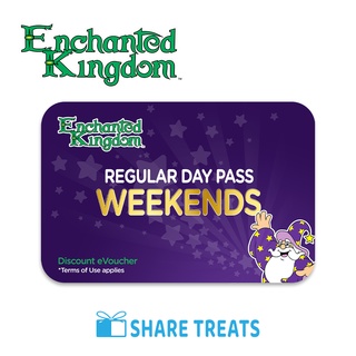Enchanted Kingdom Regular Day Pass - Weekend (SMS eVoucher)