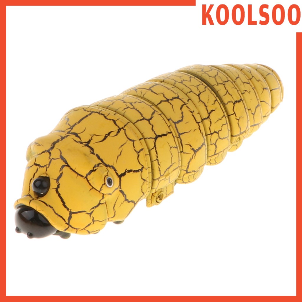 Details about   4'' Infrared Remote Control Realistic Fake Caterpillar RC Insects Prank Toy Joke