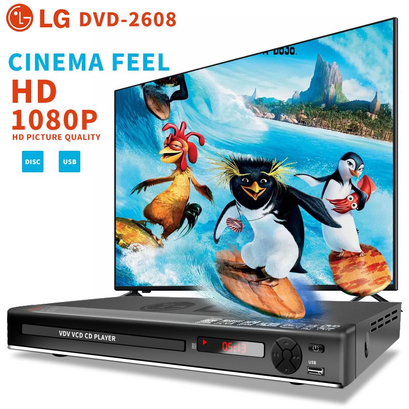 Original Lg Dvd 2608 Dvd Player Shopee Philippines