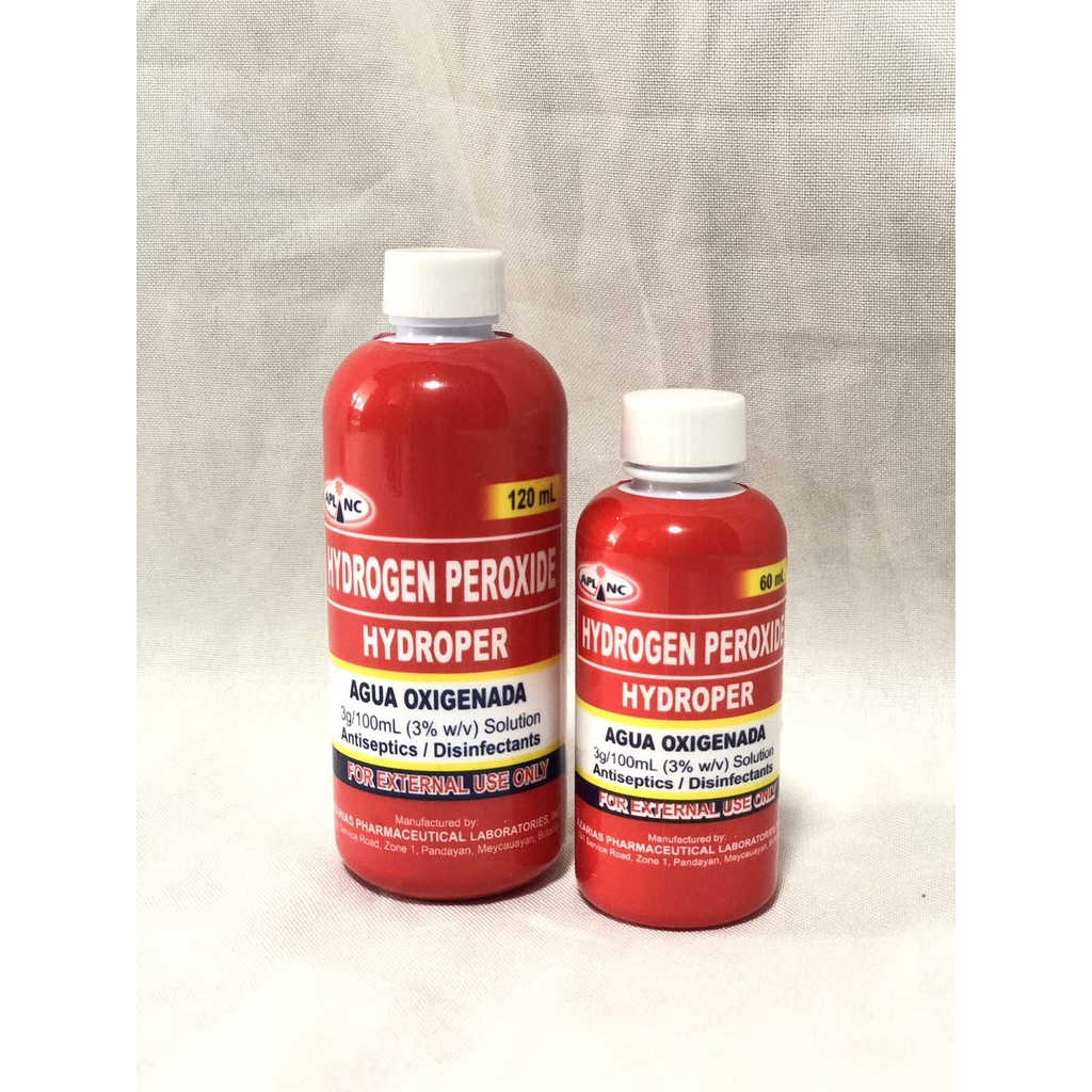 Hydrogen Peroxide Agua Oxinada Ml Ml Shopee Philippines