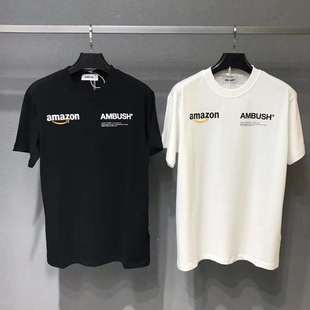 Ambush Amazon Tee Ambush Joint With Loose Short Sleeve T Shirt Ab Letters Logo Tee Shopee Philippines