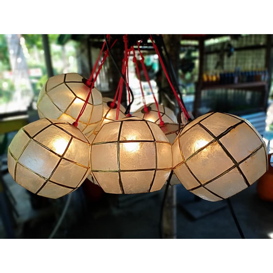 8 BALLS CAPIZ LANTERN CLASS A Shopee Philippines