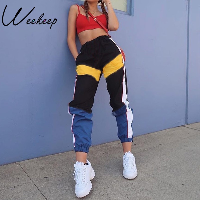 cargo patchwork pants