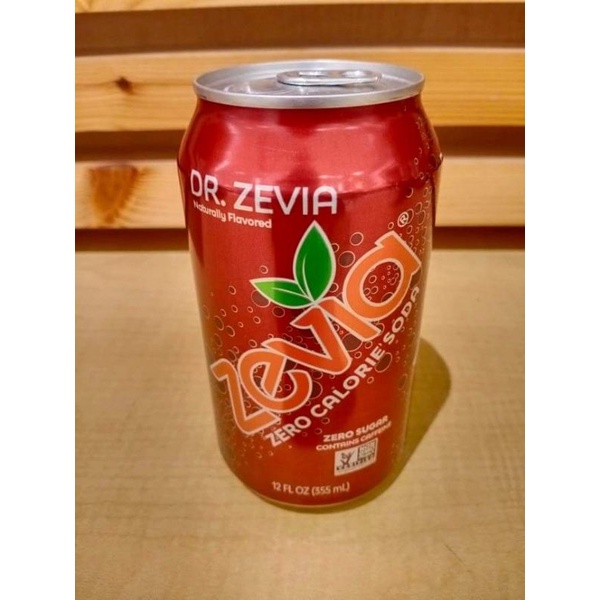 355ml Zevia Zero Calorie & Sugar Soda Dr. Zevia Naturally Flavored ...