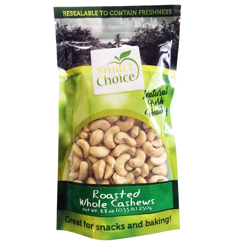 Smart Choice Roasted Whole Cashews 250g | Shopee Philippines