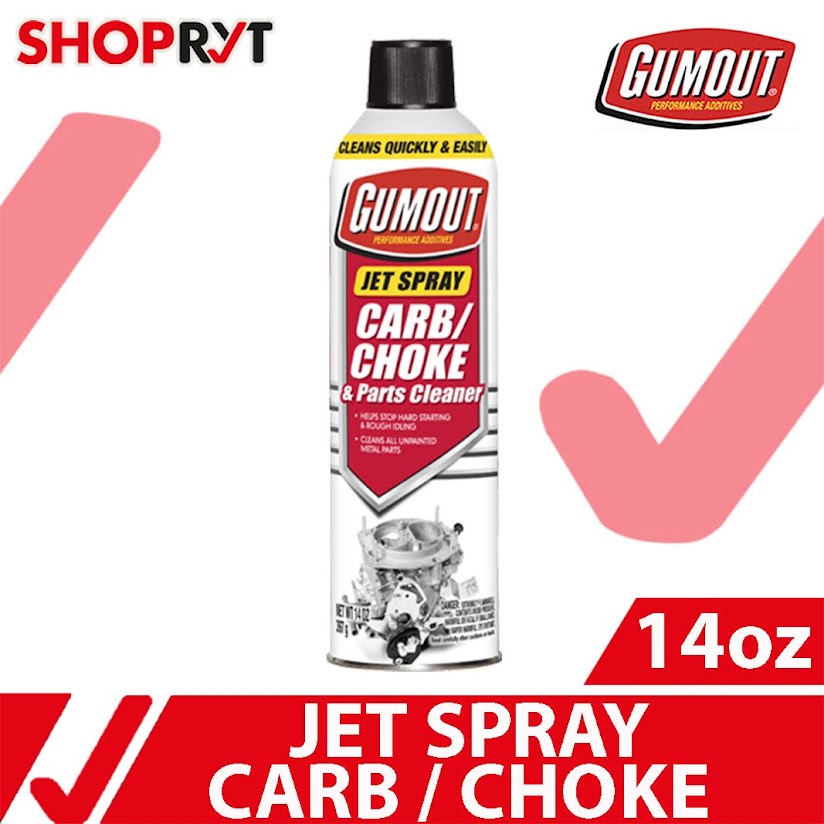 Gumout Jet Spray Carb/Choke &Parts Cleaner 14OZ Shopee Philippines