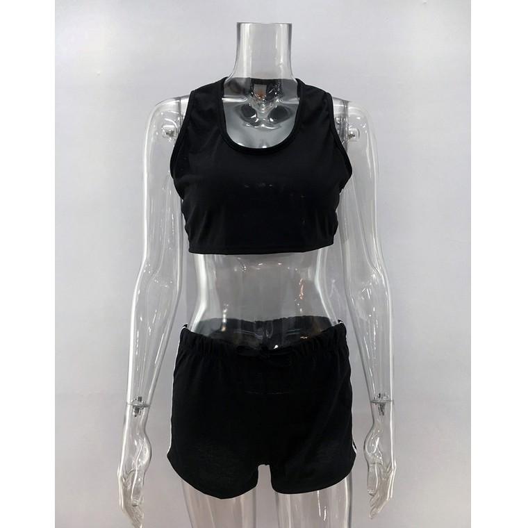 nike women's two piece short set