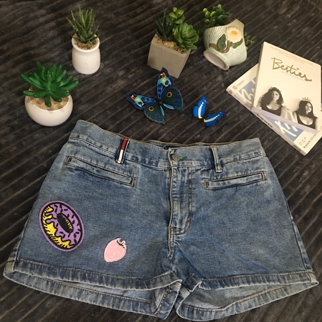 tommy hilfiger shorts jean