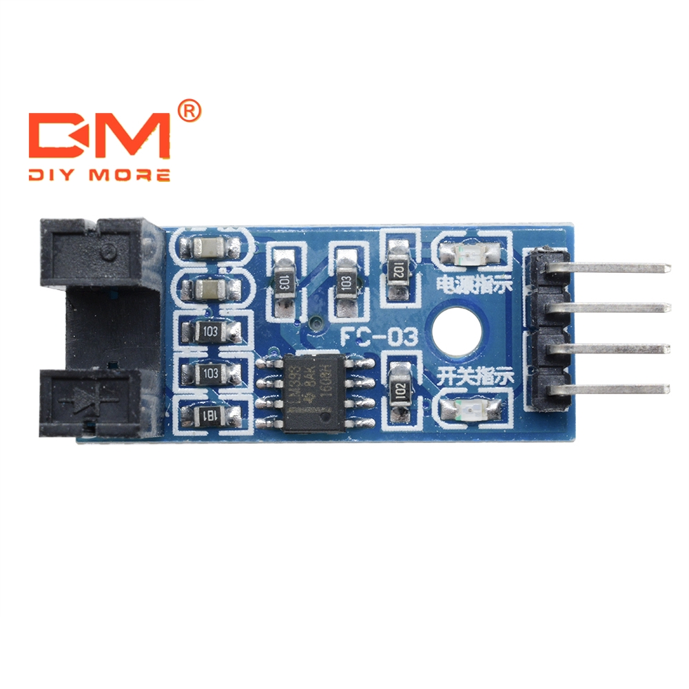 Diymore | groove optical coupler sensor slot-type ir optocoupler speed ...