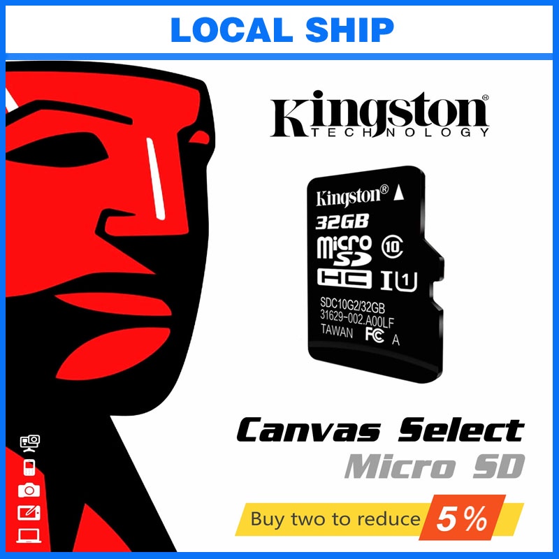 Kingston 128GB SD card 32GB 64GB 128GB 256GB Memory Card Class10 Micro