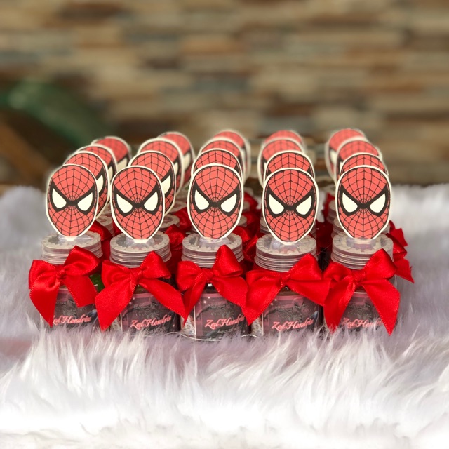 Souvenirs spiderman for birthday party | Shopee Philippines