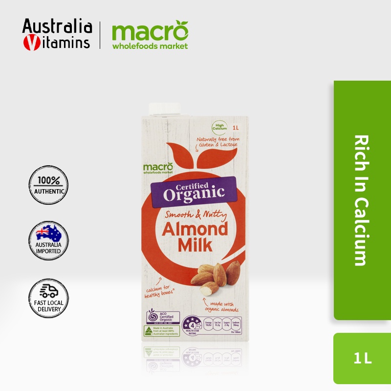 Macro Certified Organic Milk 1Liter | Shopee Philippines