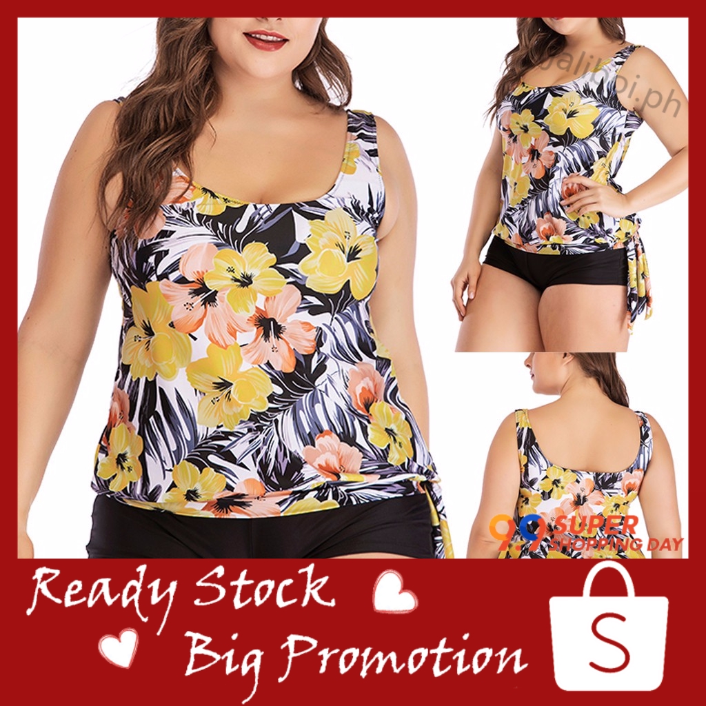 Women Plus Size Print Swimjupmsuit Swimsuit Padded ...