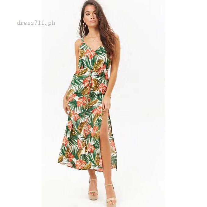 tropical dress