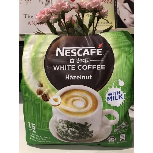 Nescafe White Coffee Hazelnut from Malaysia Shopee Philippines