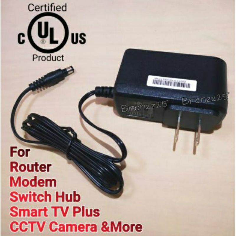 Quality Dc 12v Cctv Power Supply Adaptor Ce Listed 1amp 1 5amp Shopee Philippines