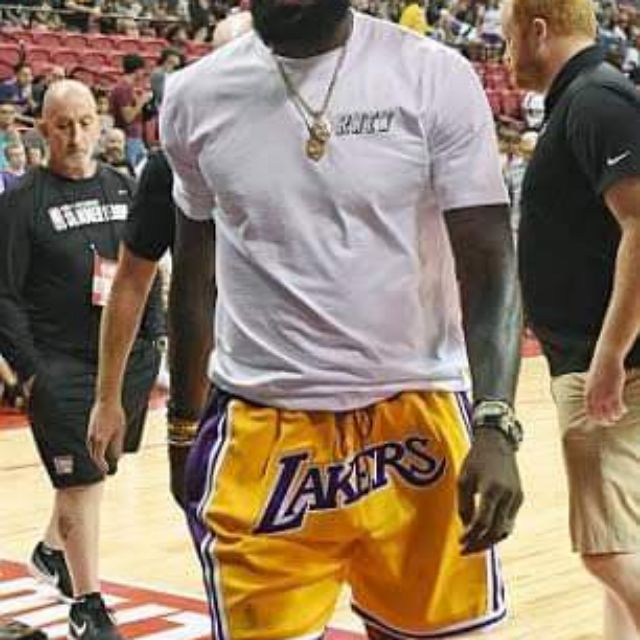 just don lakers shorts