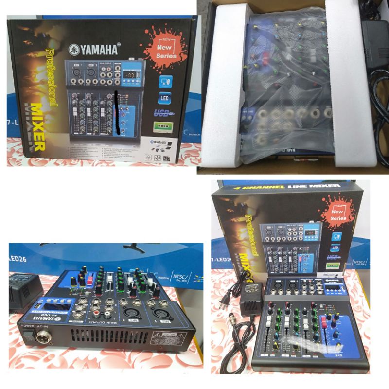 Yamaha Mixer F4usb 4 channel mixer/bluetooth Shopee Philippines