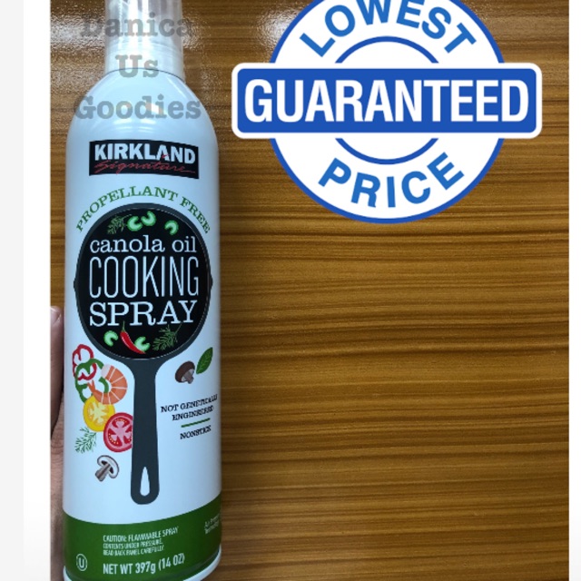 Kirkland canola oil cooking spray 17oz 482g Shopee Philippines