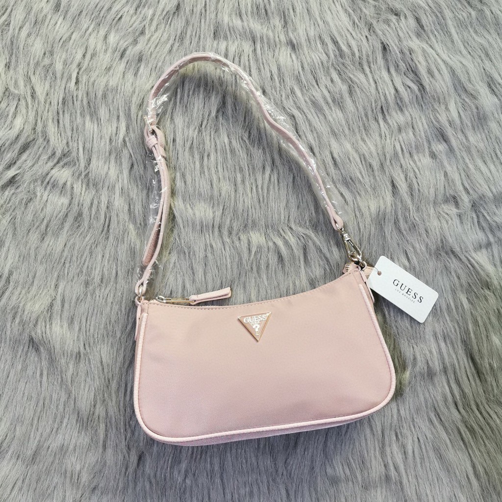 guess tan handbag