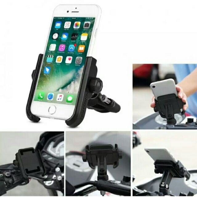 cell phone handle for motorcycle