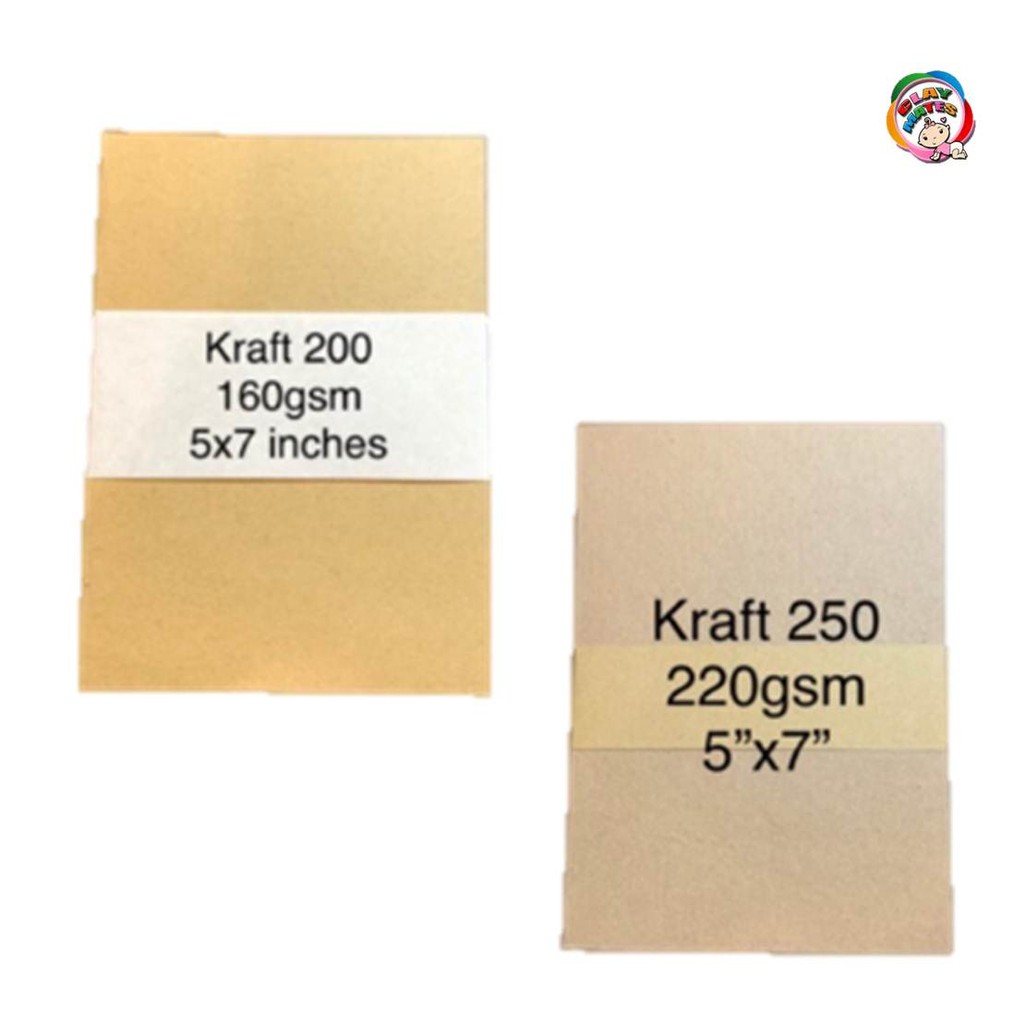 Kraft Paper 5x7 and 8x8 inches Shopee Philippines