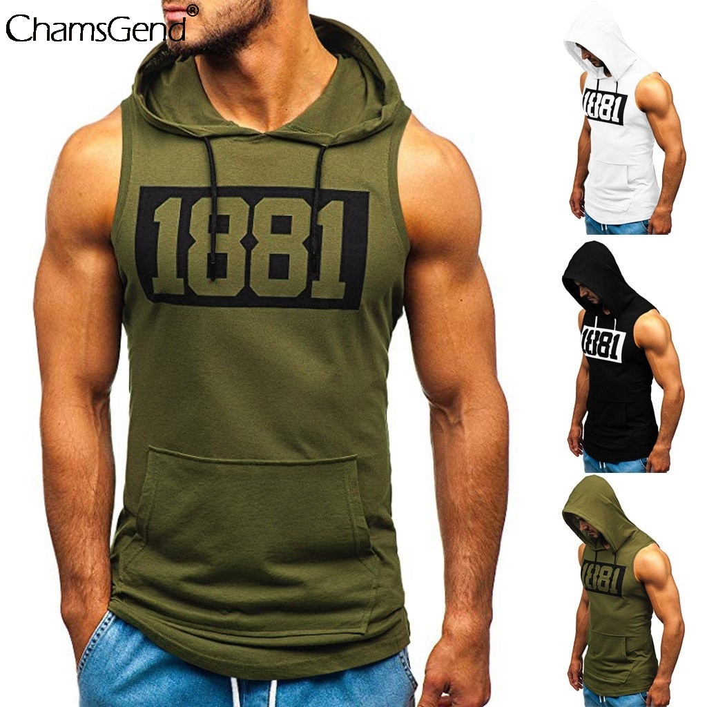 hooded tank tops