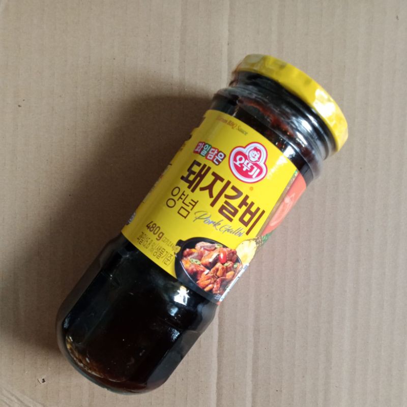 Pork Galbi Korean BBQ Sauce 480grams from Ottogi mall Shopee Philippines