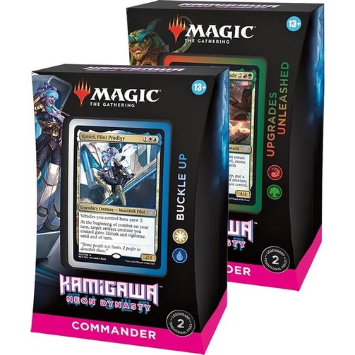 Magic the Gathering Kamigawa Neon Dynasty Commander Deck / Decks