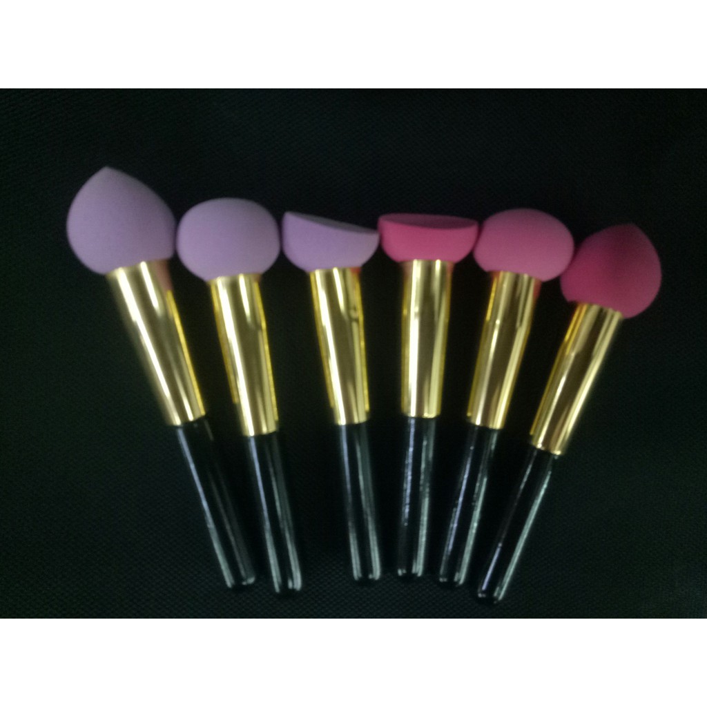 Makeup Sponge Beauty Blender SET OF 3 with Handle Shopee Philippines