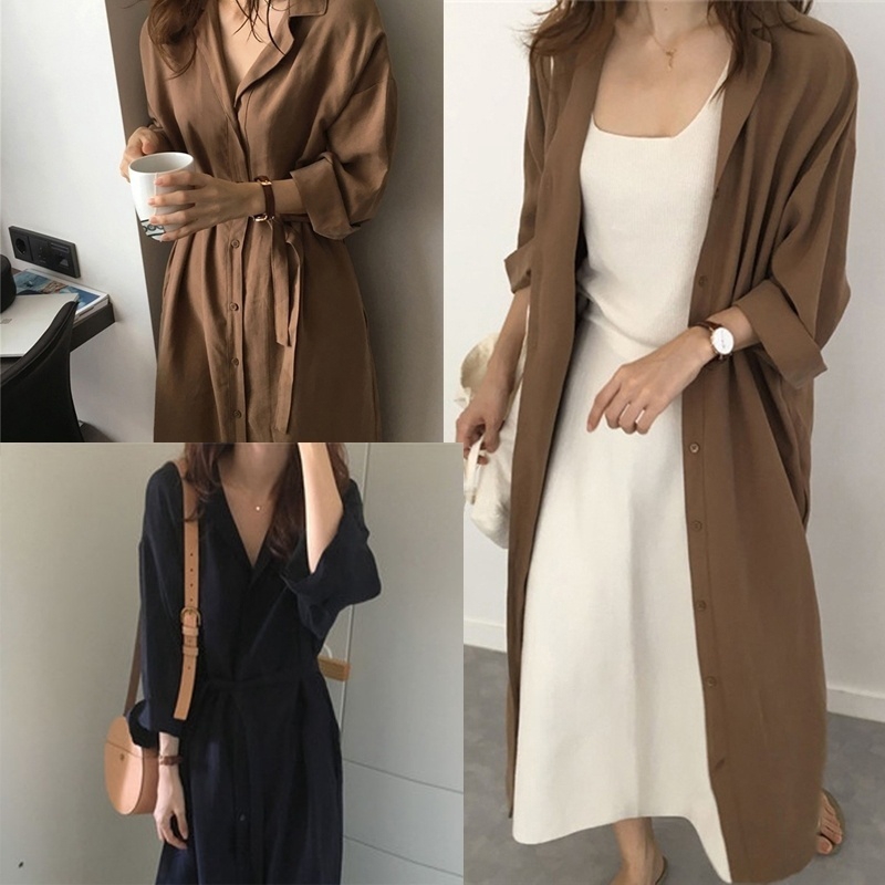 long shirt cardigan